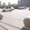 廣場停車場邊界隔離石球