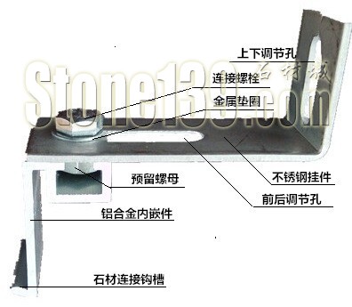 花崗巖裝飾墻面的兩種施工方法（干掛與濕貼）比較