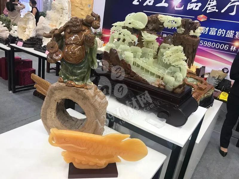 2018水頭石材展玉石工藝品鑒賞